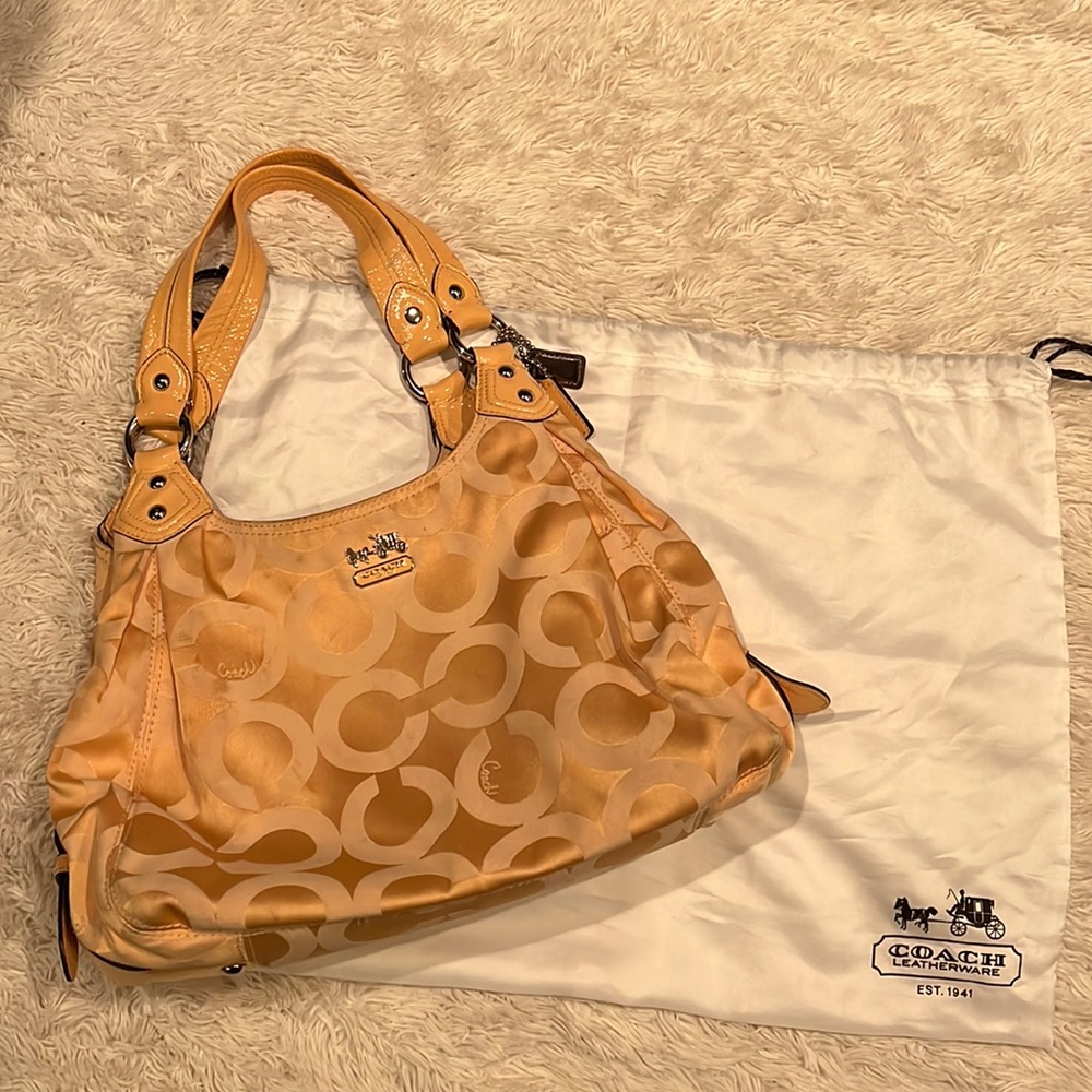 Vintage Signature Coach Handbag